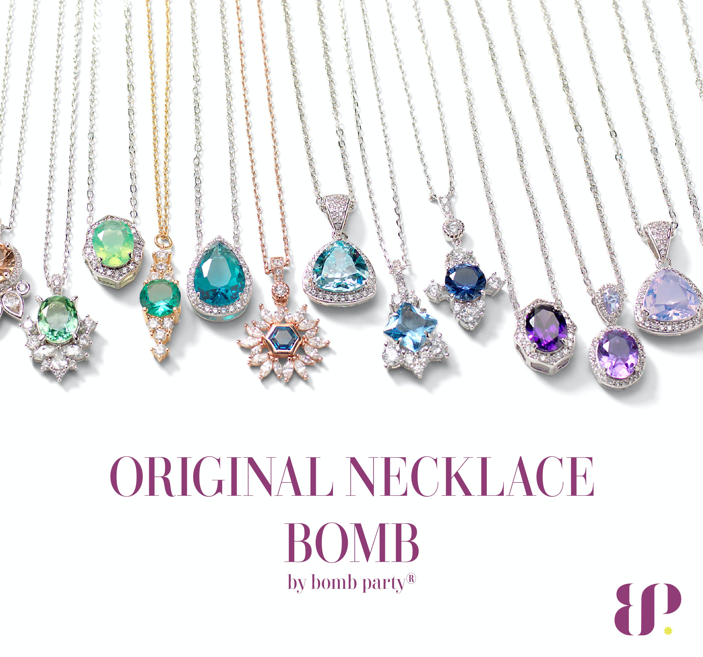 Bomb Party - Sterling Club necklaces surprise and delight